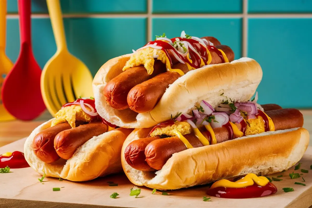 Air Fryer Hot Dogs