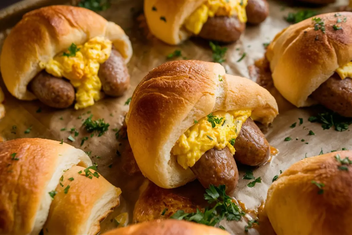 BREAKFAST CRESCENT ROLLS