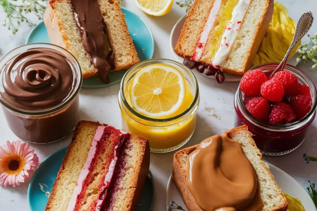 What are the most popular fillings for cakes?